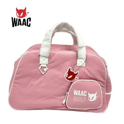 WAAC ピンク ゴルフカートバッグ 25SS】WOMEN ロゴカートバッグ ピンク