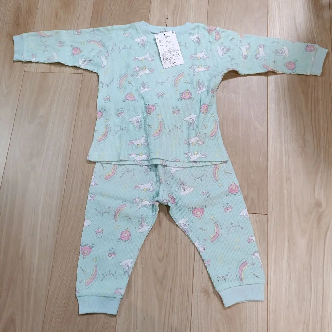 Thumbnail of L.COPECK Unicorn Pattern Baby Pajamas 90-130cm