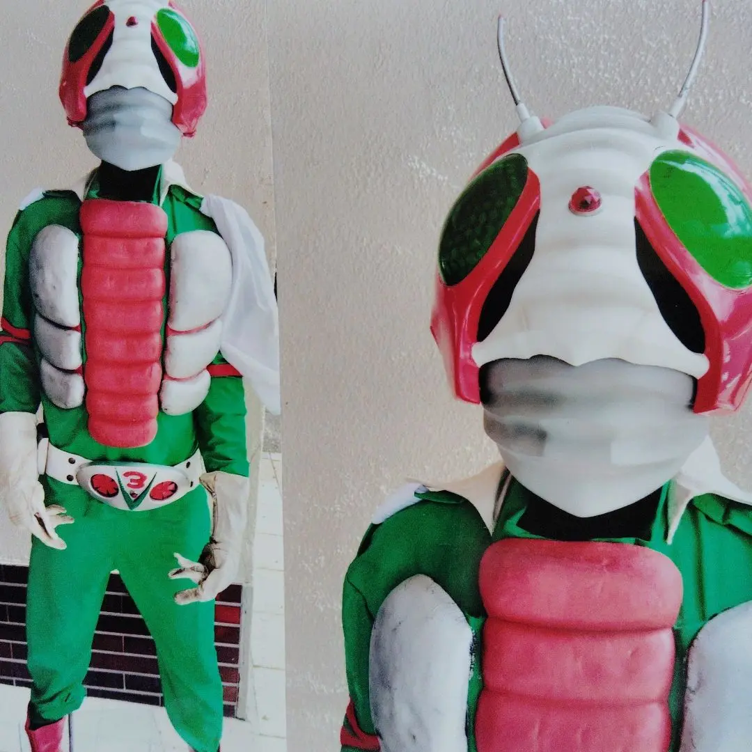※詳細必読 [ジャンク品] 特撮風　仮面ライダー 風 アトラクスーツ一式 詳細必読 [ジャンク品] 特撮風 仮面ライダー 風 アトラクスーツ一式