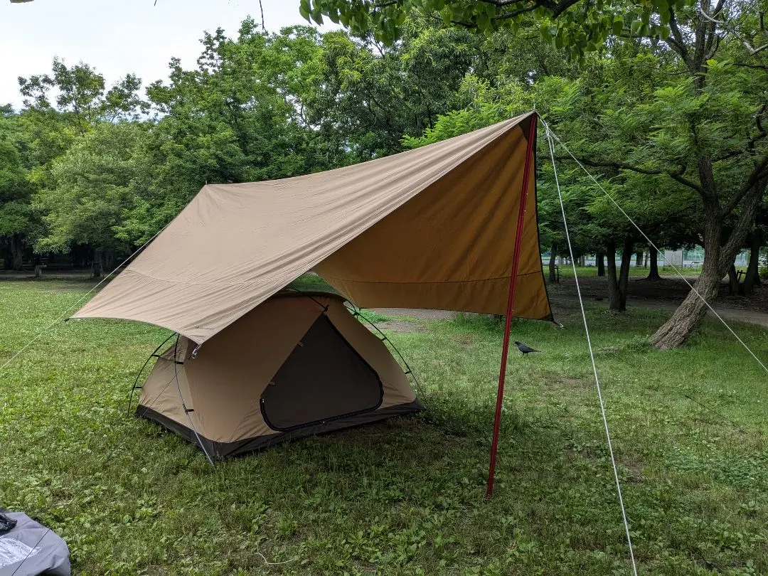 VISION PEAKS　ファイアプレイスTCヘキサタープ＆TCルーテントデュオ TC ROO TENT DUO【TCルーテントデュオ 】