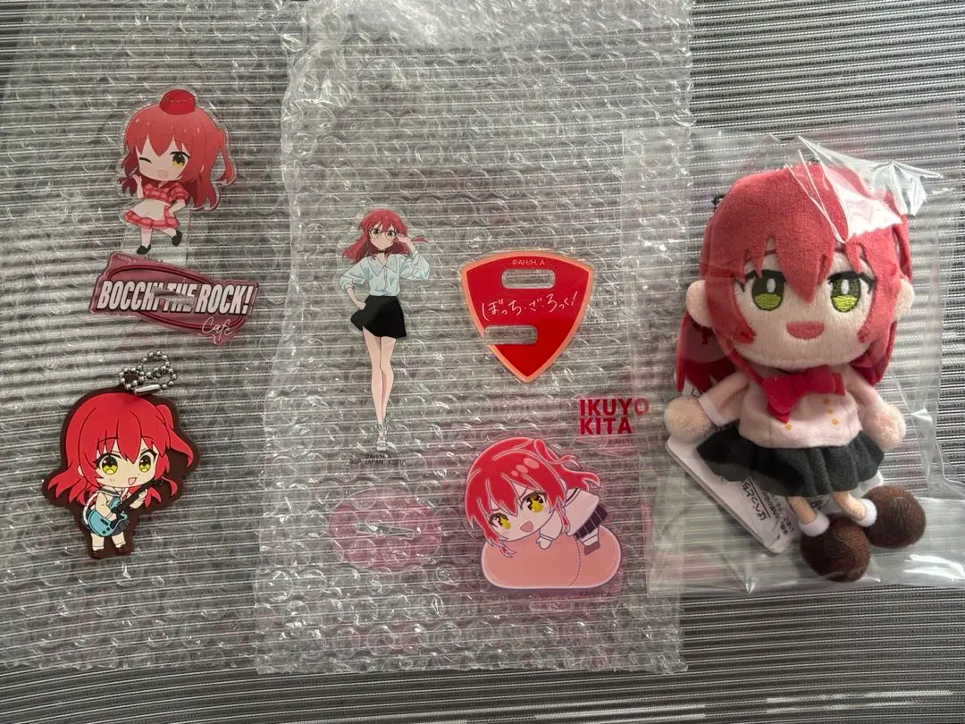 新品未開封　劇場版ぼっち・ざ・ろっく！ Re：Re ぱぺっとちゃーむ　4種 再販】結束バンド ぱぺっとちゃーむ（全4種）