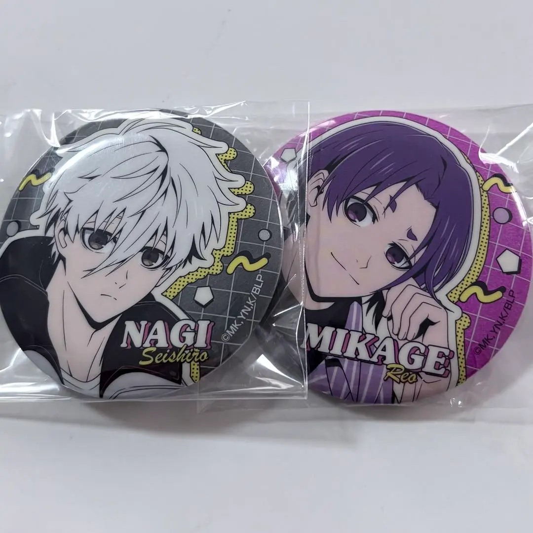 Thumbnail of Blue Lock Vivid Color Can Badge - Vivid Color Can Badge - Nagi Seishiro & Reo Mikage