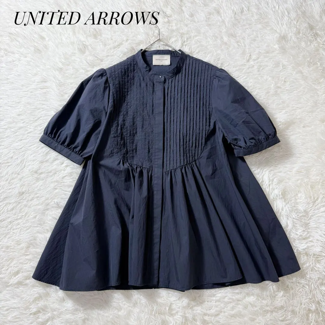 Thumbnail of UNITED ARROWS C/N Pintuck Short Sleeve Blouse