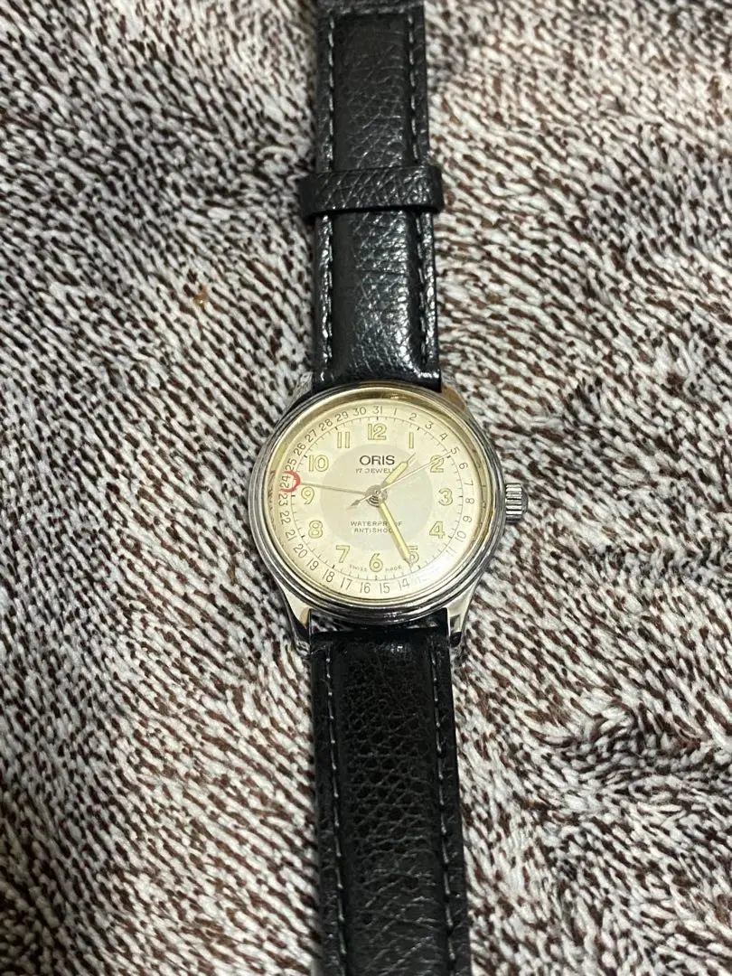 稼働品 美品 ORIS オリス 手巻き腕時計7305メンズ 稼働品 ORIS オリス 7305 手巻き 機械式 腕時計 17石 ボーイズ