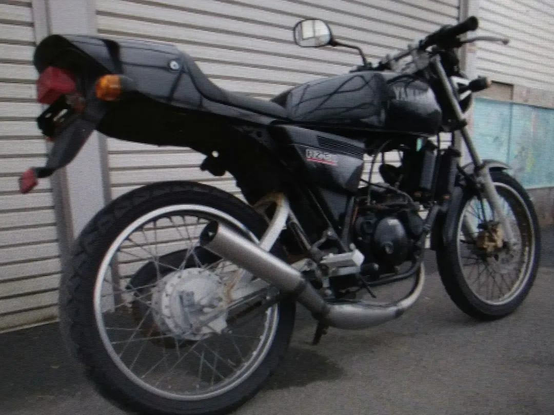 ヤマハ YAMAHA DT50純正マフラージャンク 溶接 要補修 廃盤 レア ヤマハ YAMAHA DT50純正マフラージャンク 溶接 要補修 廃盤 レア