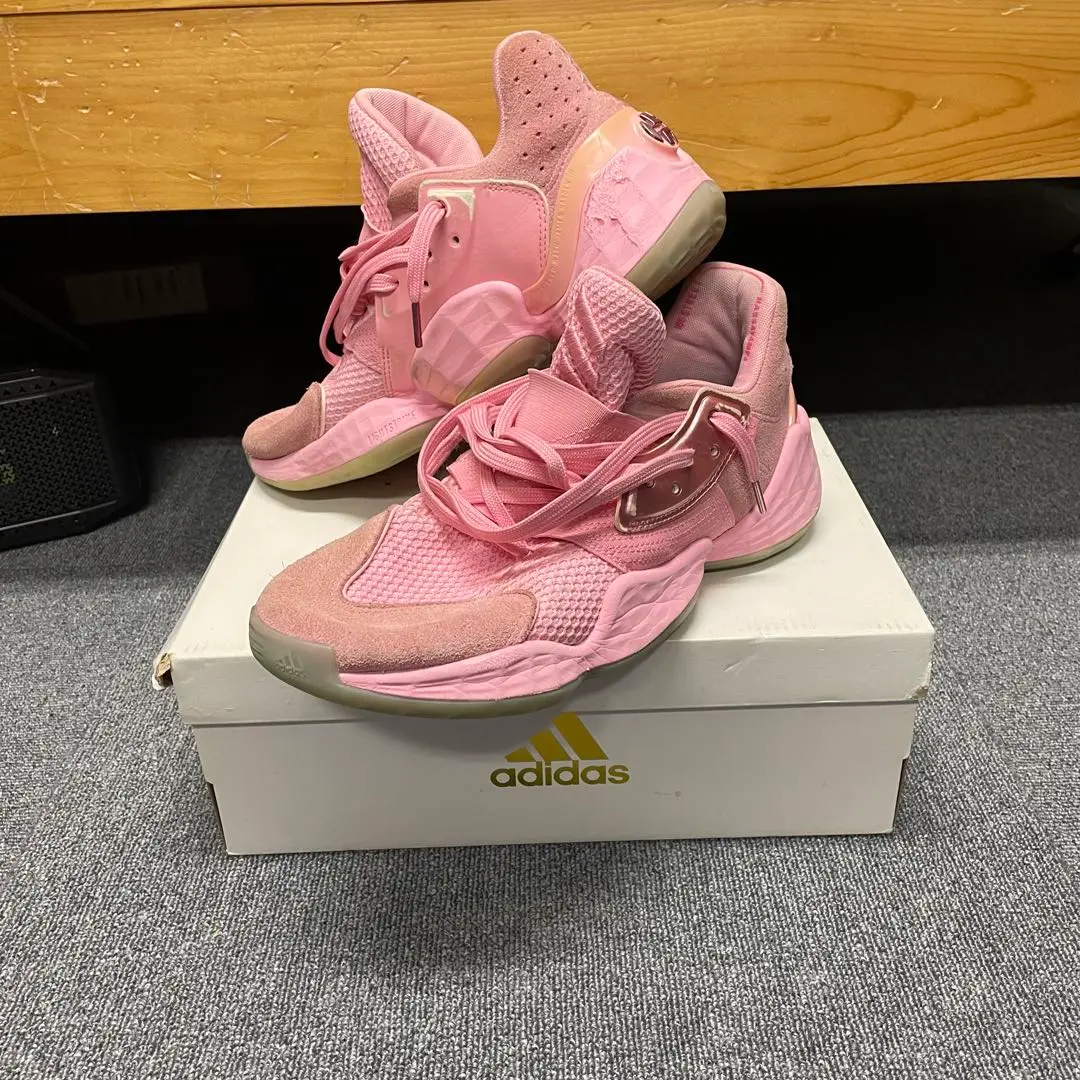 値下不可　HARDEN vol.4 ハーデン レモネード ピンク adidas Harden Vol. 4 