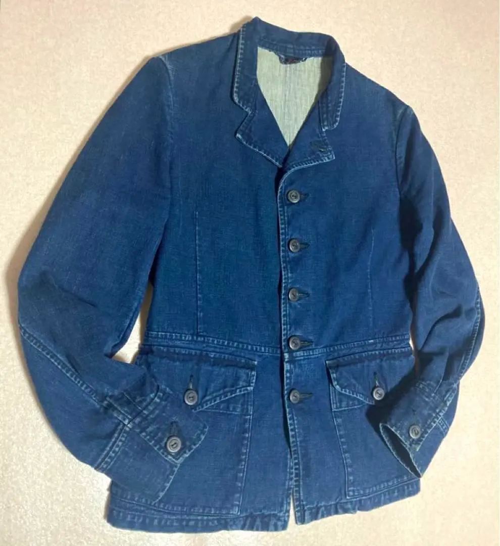 Thumbnail of 45rpm Denim Jacket Coverall Tailored Jacket Indigo