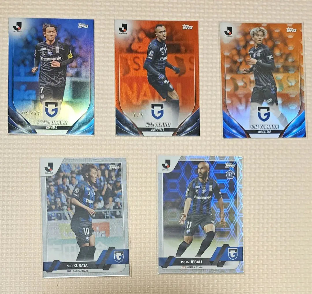 Thumbnail of 2024 Topps J.League Gamba Osaka - Takashi Usami and Fabrício Alano