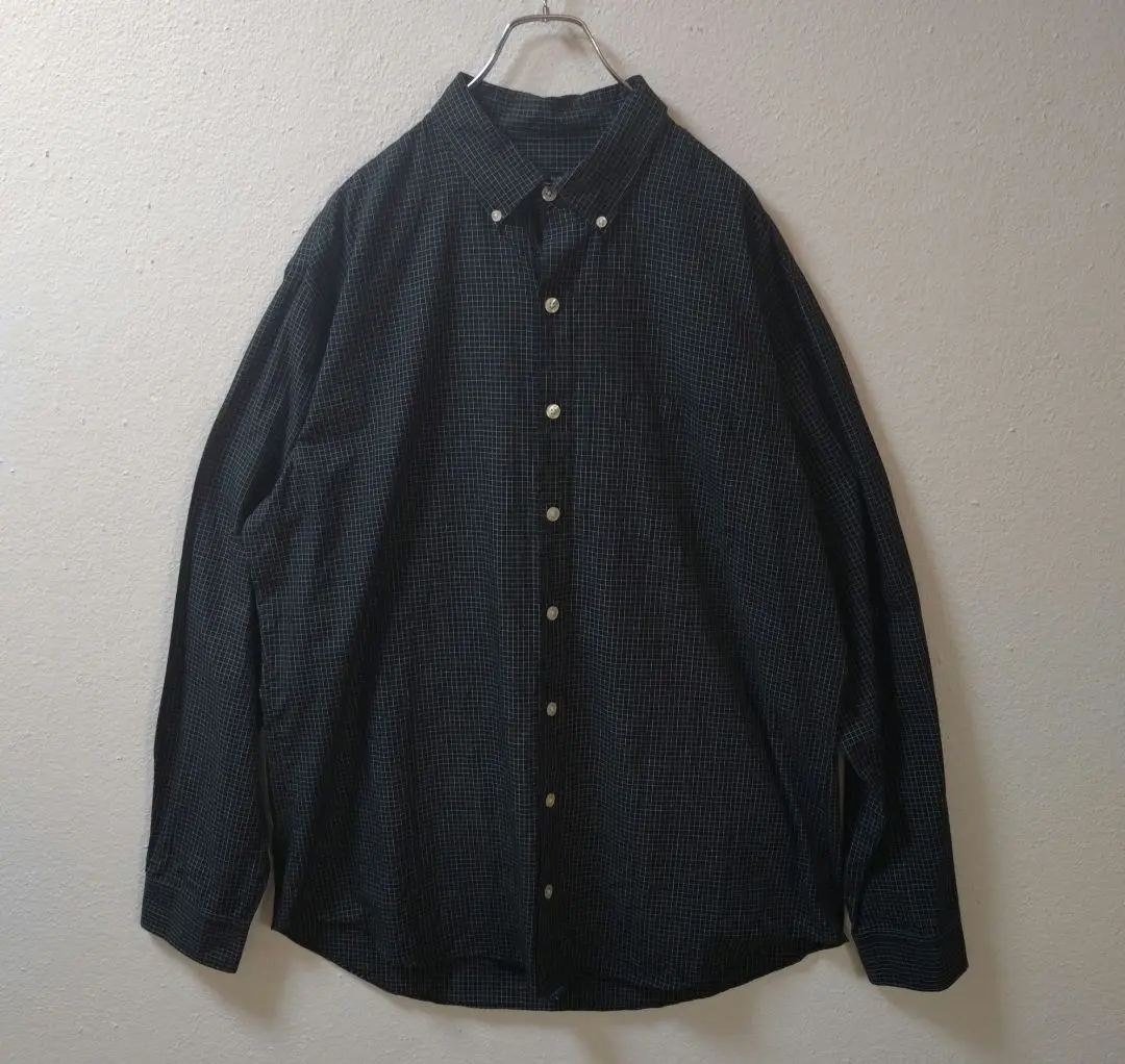 Thumbnail of VAN HEUSEN Black Check Shirt