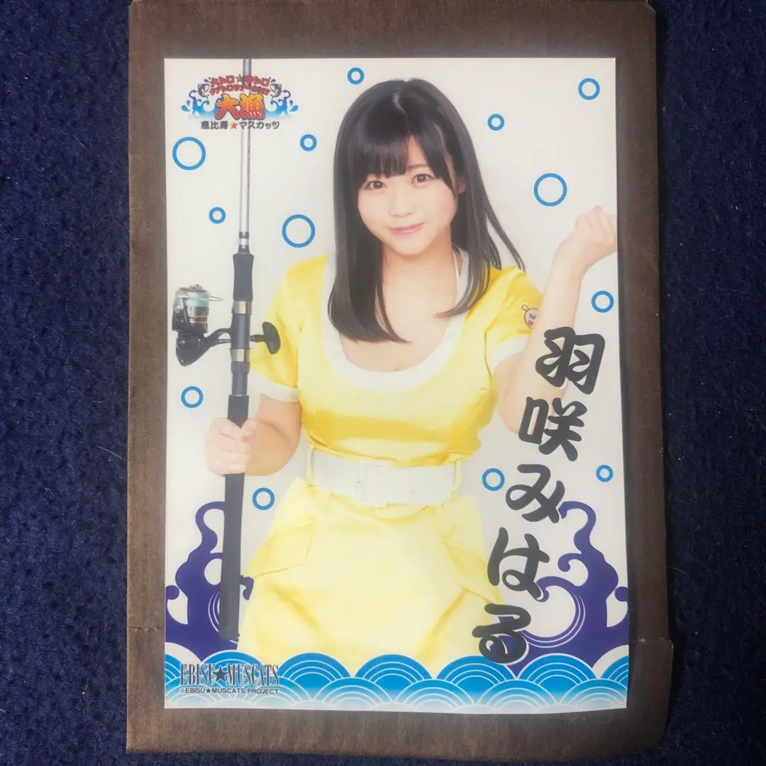 羽咲みはる　直筆サイン入り写真　A4サイズ Amazon | 羽咲みはる直筆サイン入りチェキ セクシー女優 AV女優