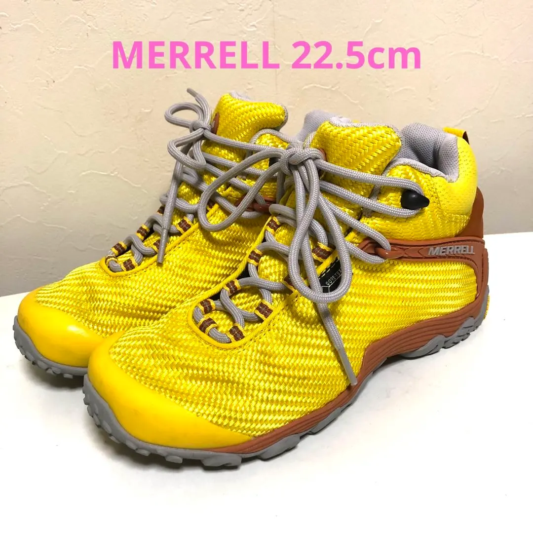 Thumbnail of Merrell Chameleon 7 Storm GORE-TEX 22.5cm Yellow Hiking Shoes
