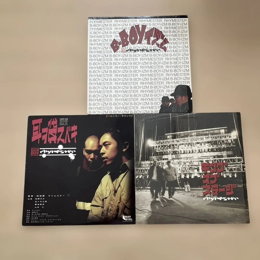 ライムスター　/ B-BOY-IZM レコード Rhymester - B-Boyイズム (Promo Double Pack)