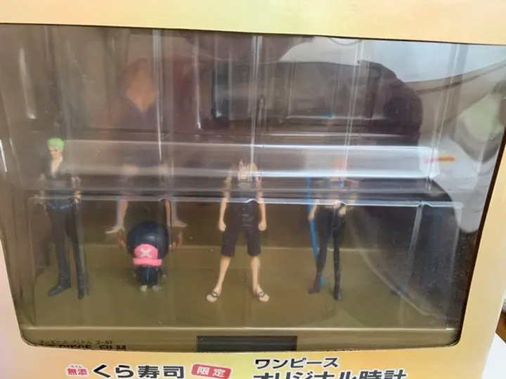 ワンピースフィギュア時計　激レア くら寿司　びっくら くら寿司×ワンピース】 ビッくらポン！で当たる 「くら寿司限定