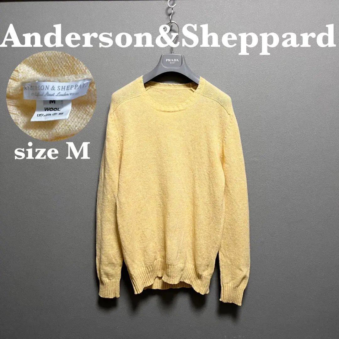 ANDERSON&SHEPPARDアンダーソンシェパードカシミヤリブセーター