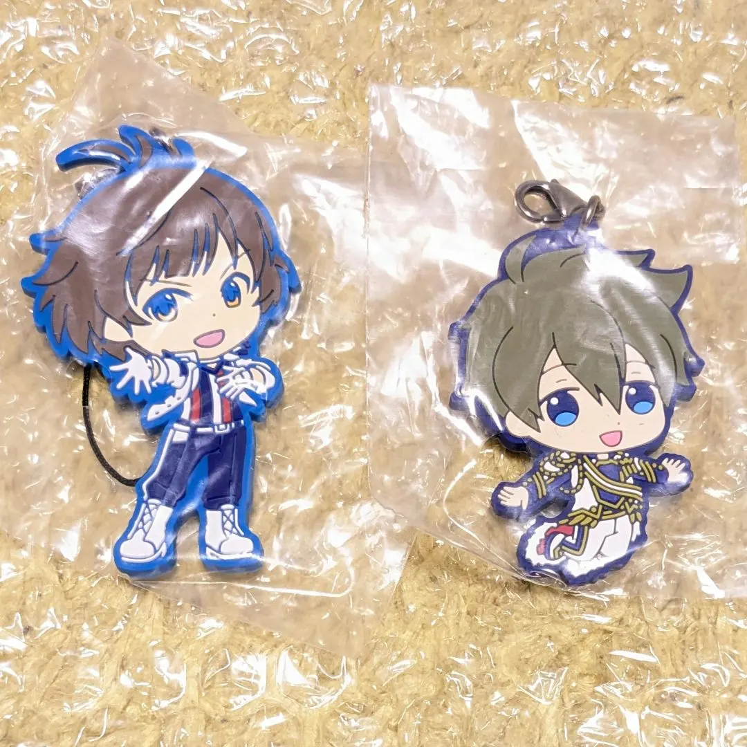 偶像大師 sideM 一番賞 Q版角色 橡膠吊飾 秋月涼 柏木翼 的縮圖