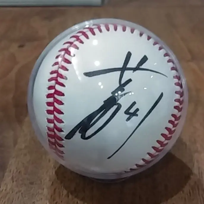 千賀滉大選手＃34NYメッツ直筆サインMLB公式ボール MLB
