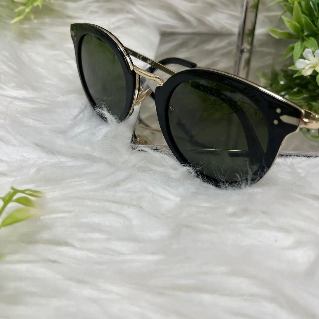 Thumbnail of CELINE Celine Sunglasses Wellington Boston Gold