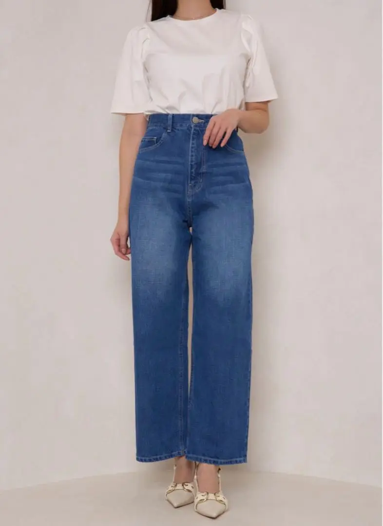 本日限定値下げ❗️herlipto Milano ミラノ デニム ジーンズ 25