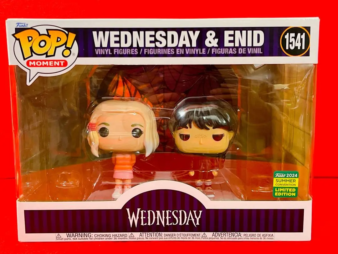 コミコン限定 ファンコポップ 『ウェンズデー』ウェンズデー & イーニッド Pop! Moment Wednesday & Enid