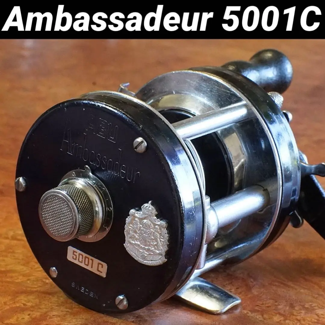 アブ　70年代　オールドアンバサダー　5001C 73年 ABU Ambassadeur 5001C | ガラパゴス雷魚マンの釣りブログ
