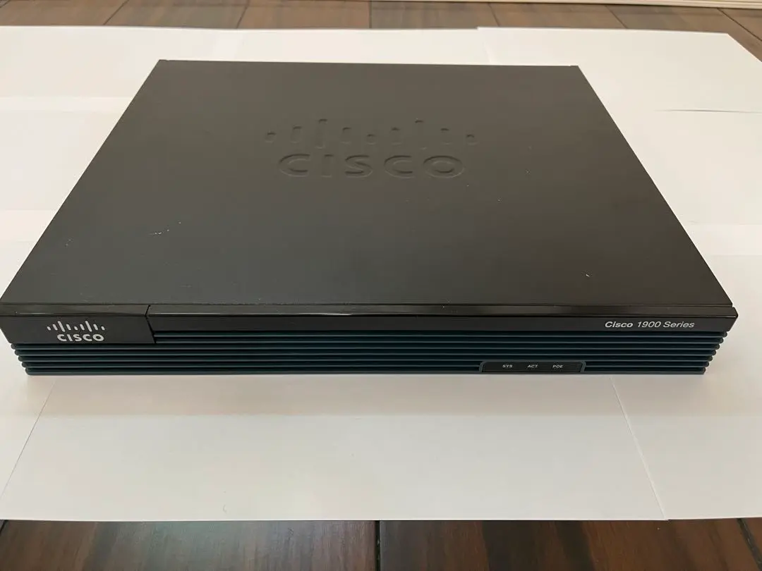 Cisco 1921 ルーター 3台最新IOS おまけあり