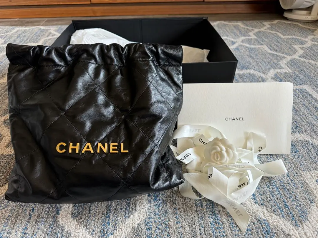 【SOblackがカッコいい】CHANEL22 スモールサイズ Chanel 22 Small Vs Medium Size | TikTok