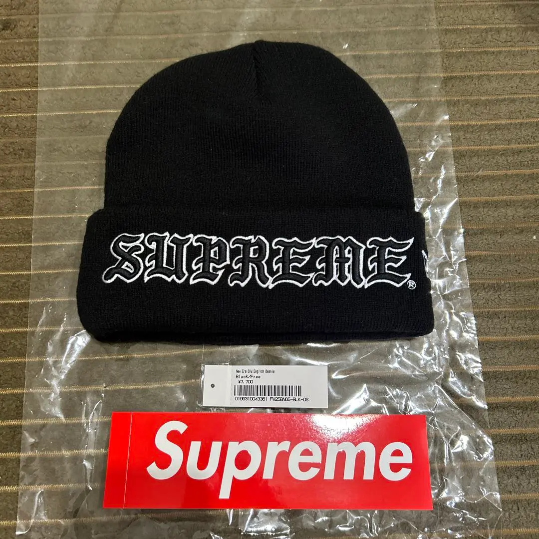 2025年最新】Supreme New Era Old English Beanieの人気アイテム