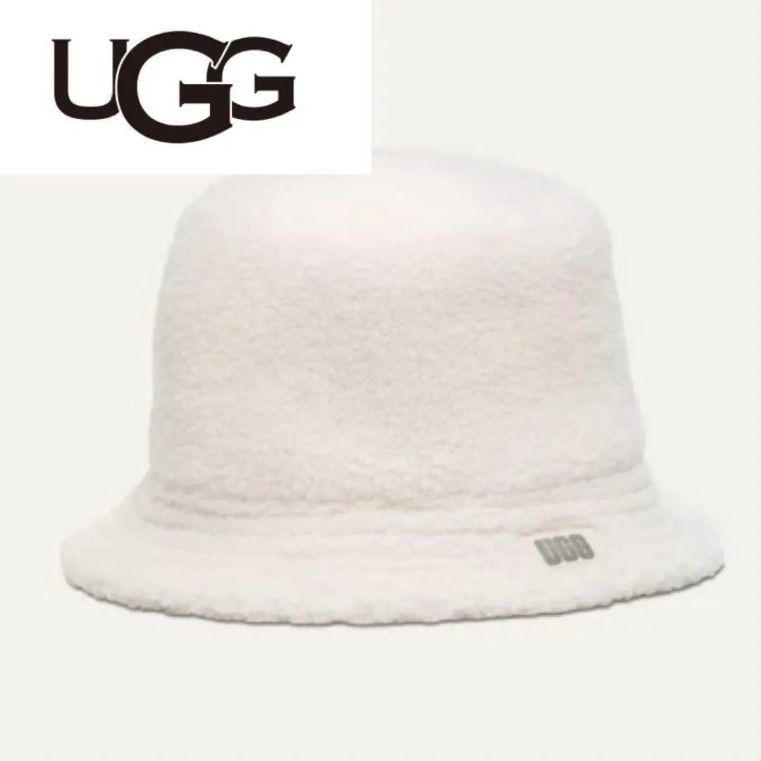 UGG シェルパ バケハ Bucket Hat 新品　未使用　ピンク LOGOS バケットハット レディース 帽子 吸汗速乾 アウトドア