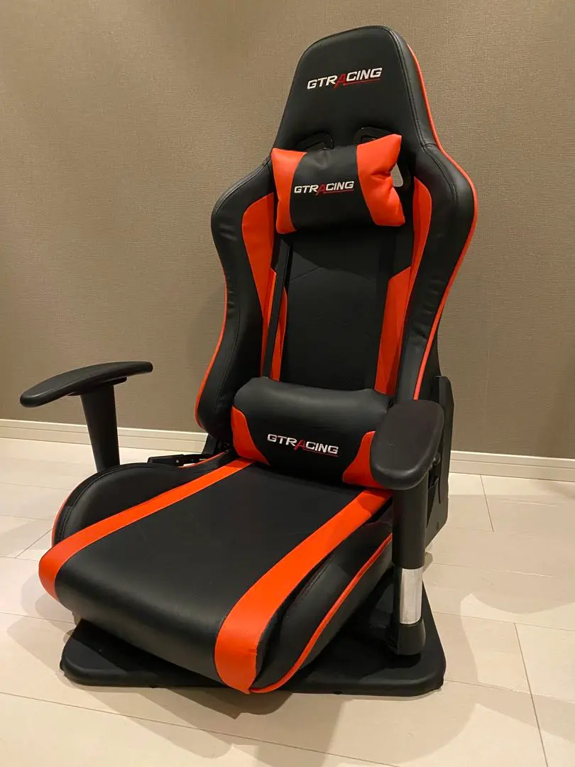 名古屋市内 近郊送料無料 GTRACING ゲーミング座椅子 チェア レッド GTRACING 先着50名様『マウスパッド』プレゼント中！GTRACING
