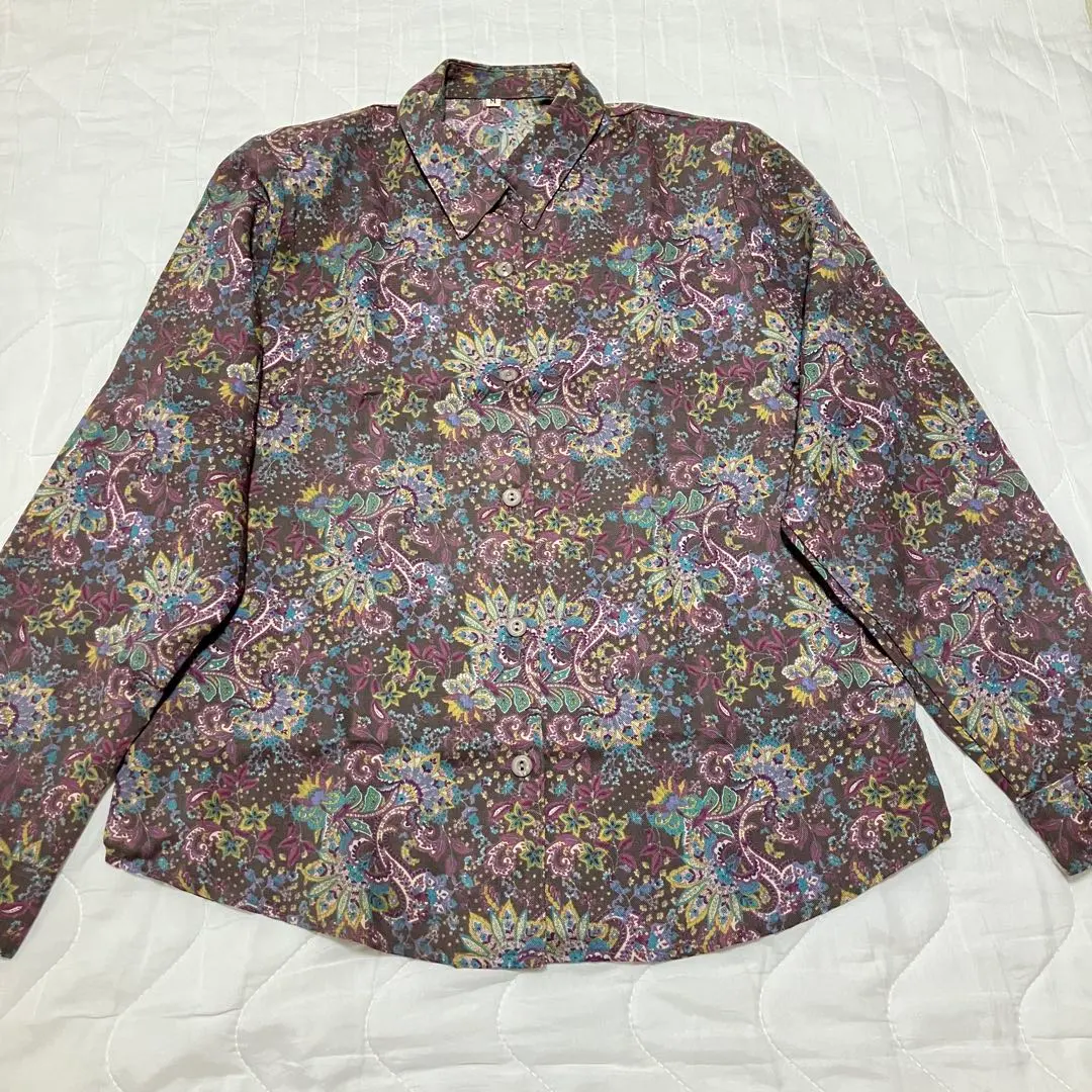 Thumbnail of Made in Japan, Women's Floral Long Sleeve Shirt, Multicolor