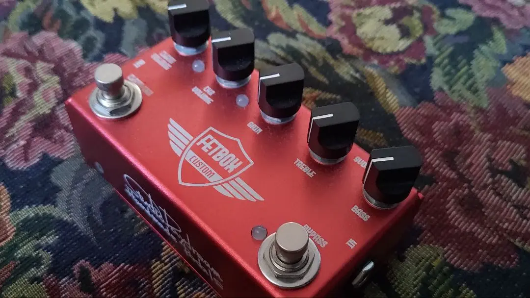 FETBOX Rev6.0 ギターエフェクター Studio Daydream】スタジオデイドリーム『プリアンプ』FETBOX