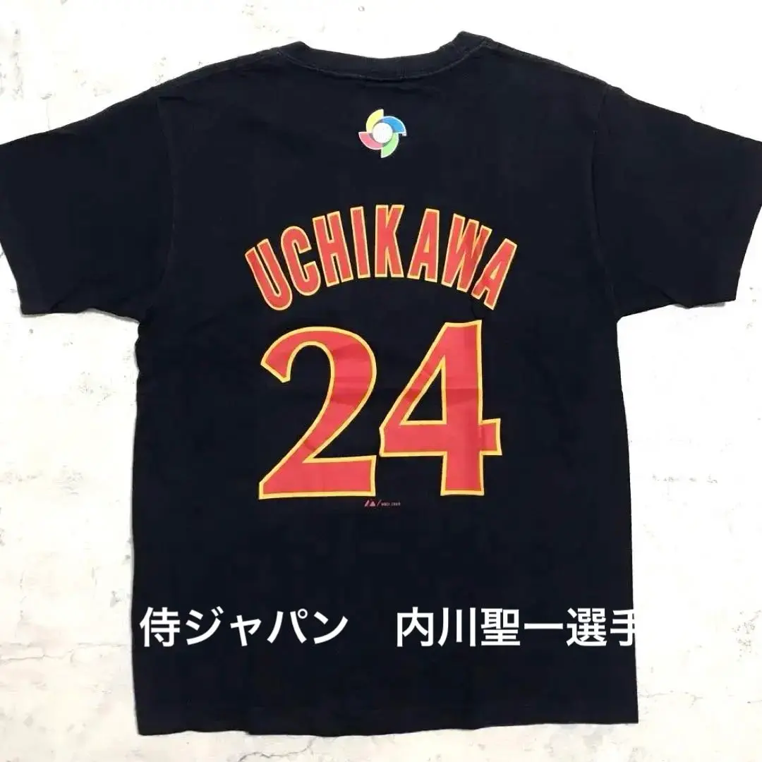 福岡ソフトバンクホークス　内川聖一　プロコレユニフォーム　侍ジャパン　Oサイズ 福岡ソフトバンクホークス 内川聖一 プロコレユニフォーム 侍