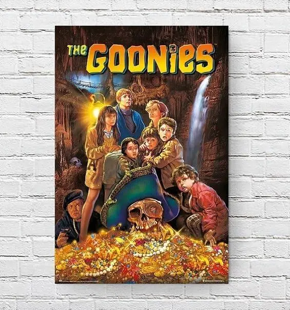 【当時物】グーニーズ 劇場版 映画 B2サイズ ポスター グーニーズ The Goonies 映画 輸入ポスター 61cm x 91.5cm