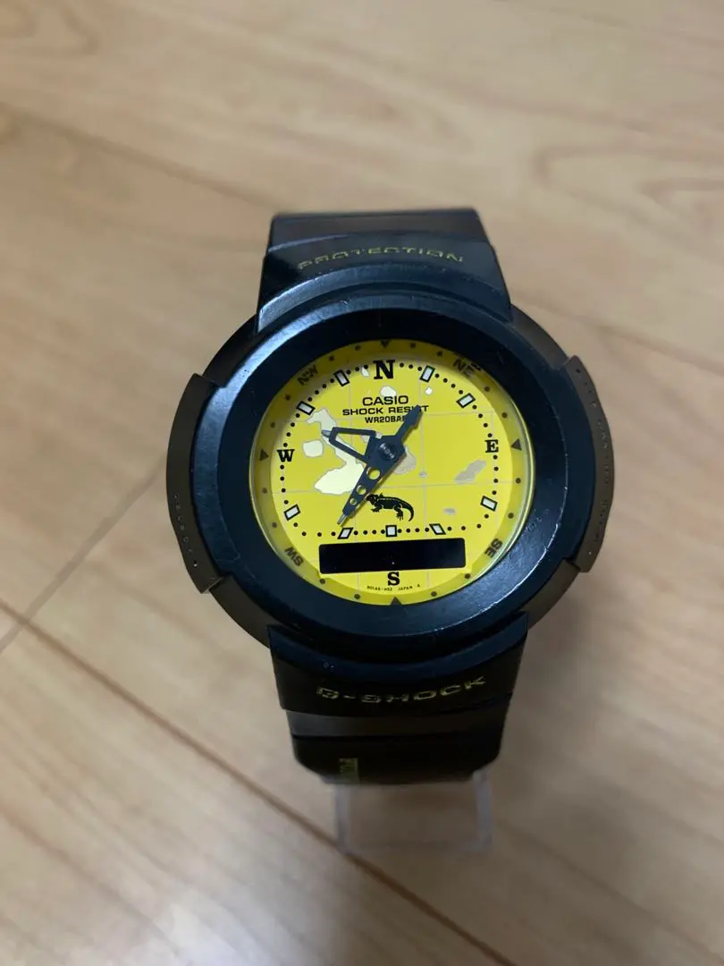 G-SHOCK AW-500D-9E1T ガラパゴス 黒×黄 未使用品です☆ 楽天市場】G-SHOCK ジーショック 90s AW-500D-9E1T ガラパゴス