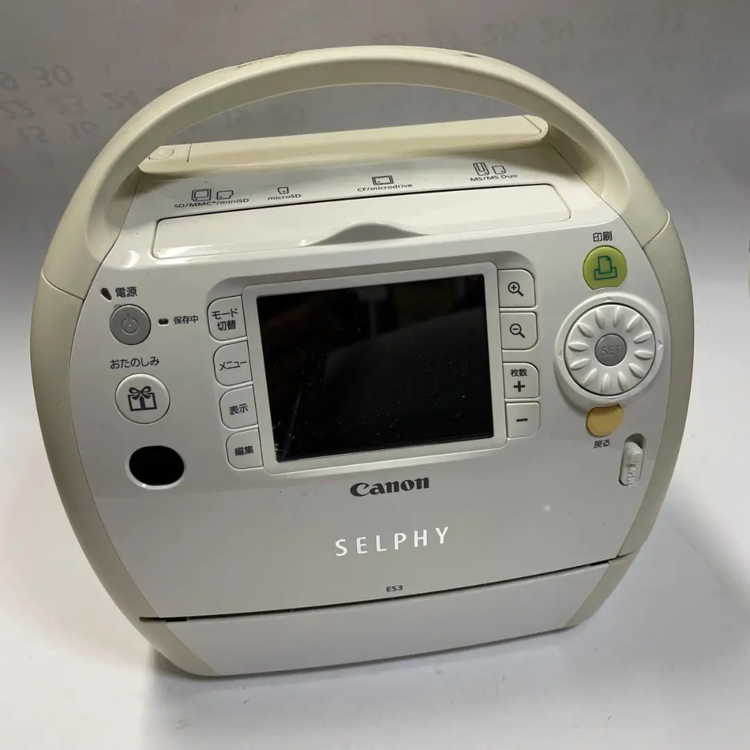 Canon SELPHY ES2 写真印刷機　セルフィー　フォトプリンター　中古 2025年最新】Yahoo!オークション -canon selphy es2の中古品