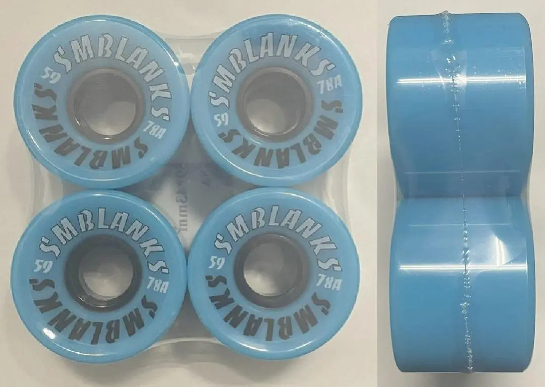 SMBLANKS ソフトウィール 70mm78a(猛反発) 新品 黒と青２セット ☆期間限定Sale〜7月24日まで☆//やや傷あり// SMB ソフト
