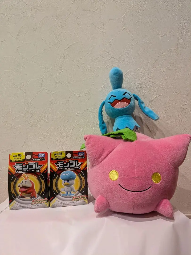 ポケモン モンコレ トミー 初期 ハネッコ ポポッコ ワタッコ 3体セット 超希少 レア物】モンコレ ワタッコ ポポッコ ハネッコ 初期