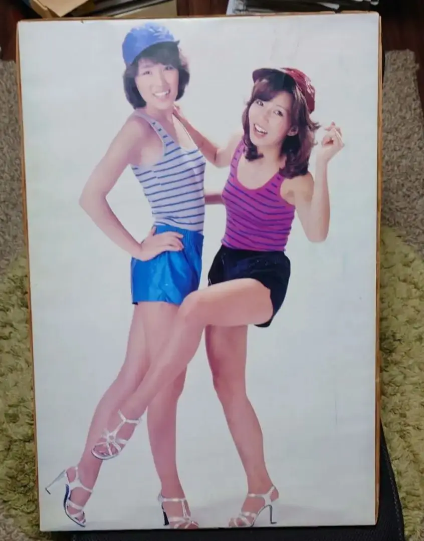 非売品　門あさ美　榊原郁恵　西城秀樹　ピンクレディー　パネル　ポスター　セット 非売品 門あさ美 榊原郁恵 西城秀樹 ピンクレディー パネル