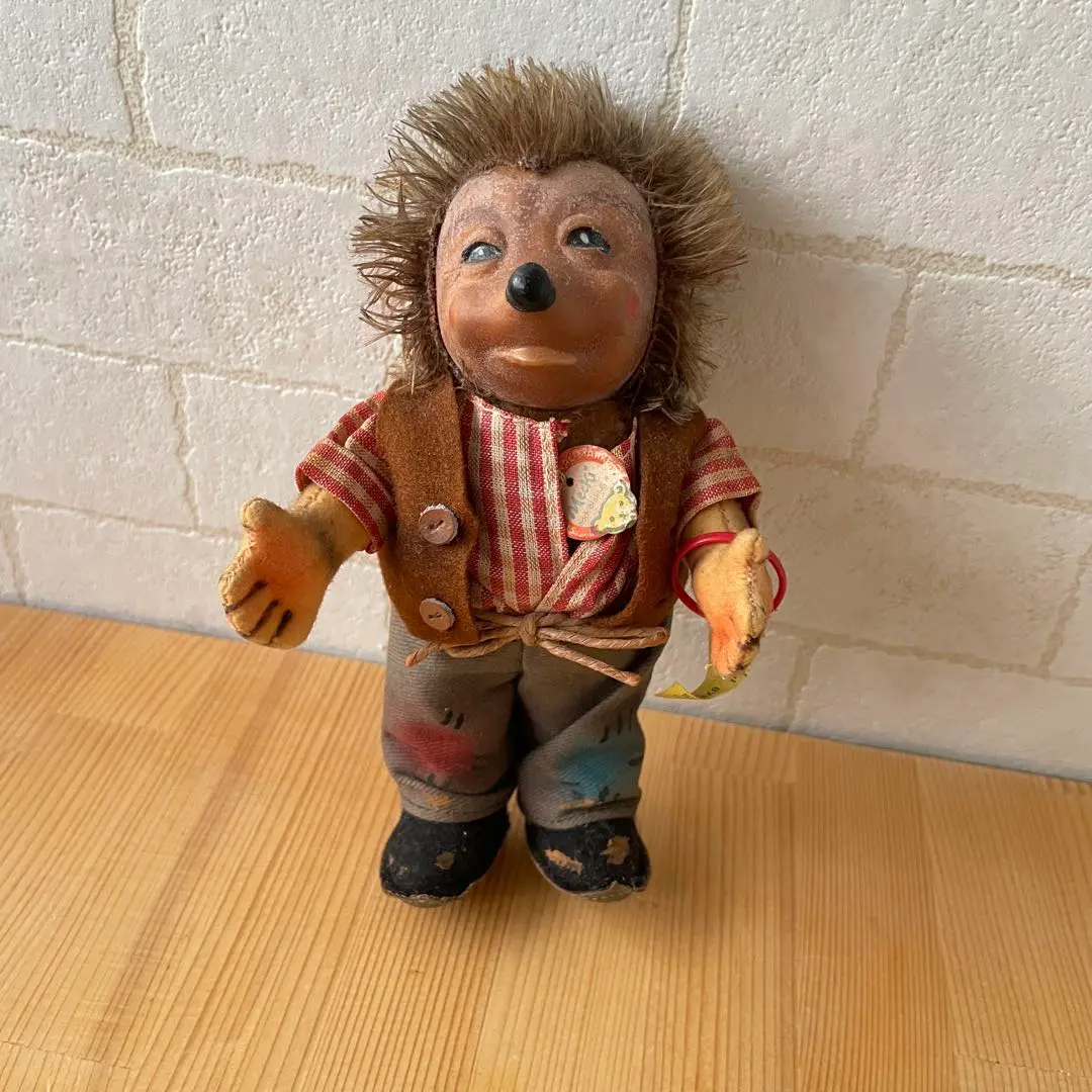 シュタイフ ハリネズミ Steiff Joggi 10㎝ ヴィンテージ
