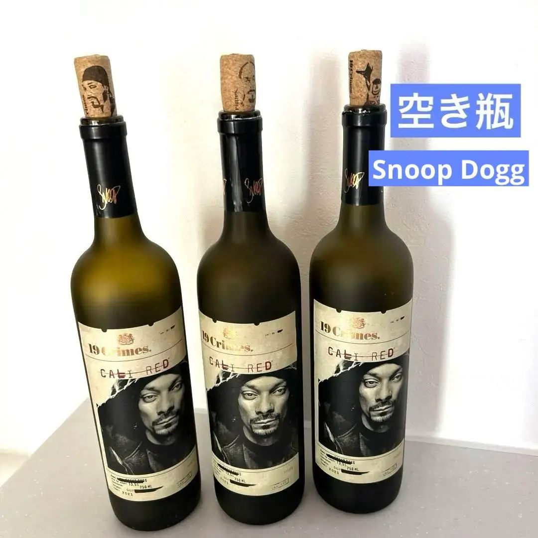 新品✨スヌープ・ドッグ　スパークリングワイン　Snoop Dogg 19 Crimes Snoop Dogg Cali Gold(ナインティーン・クライムズ
