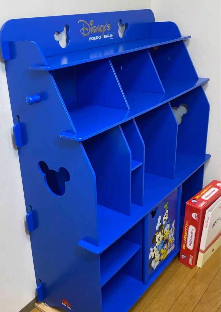 【新品未開封】DWE ディズニー　BOOKCASE ブックシェルフ 棚の中古販売(ディズニー英語システムDWE)