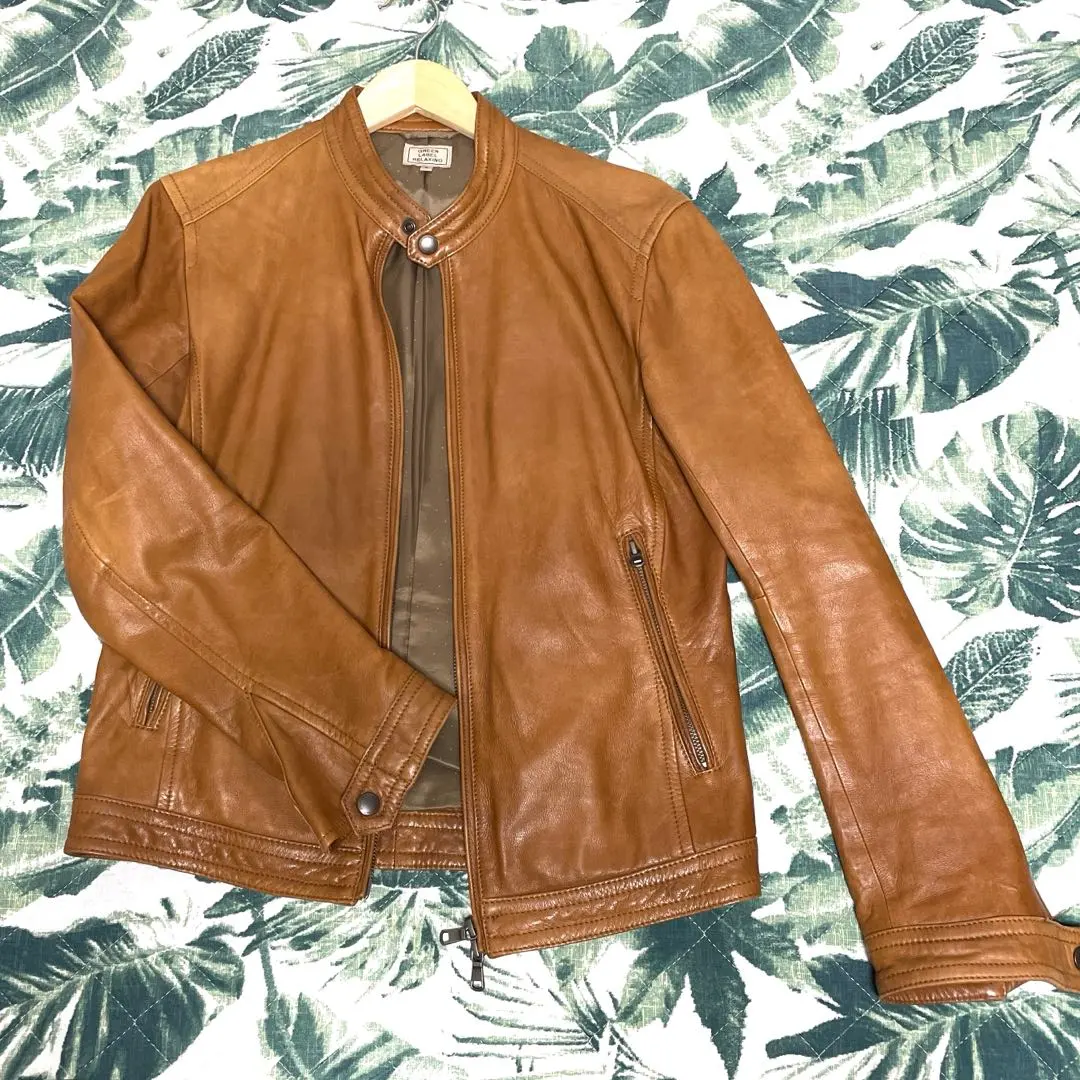 Thumbnail of GREEN LABEL RELAXING Leather Jacket, Sheepskin, Size S