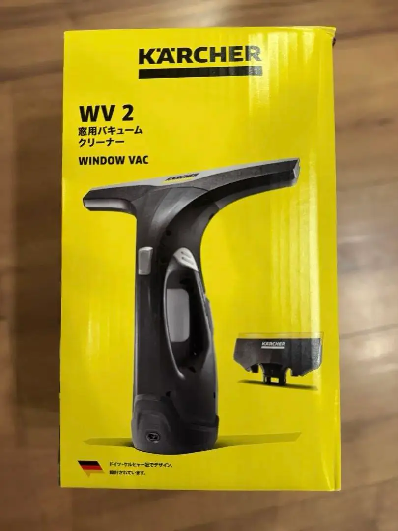 【未使用品】ケルヒャー 窓用バキュームクリーナー WV2ブラックエディション ケルヒャー ウォーターバキュームクリーナー WV 2 Black Edition