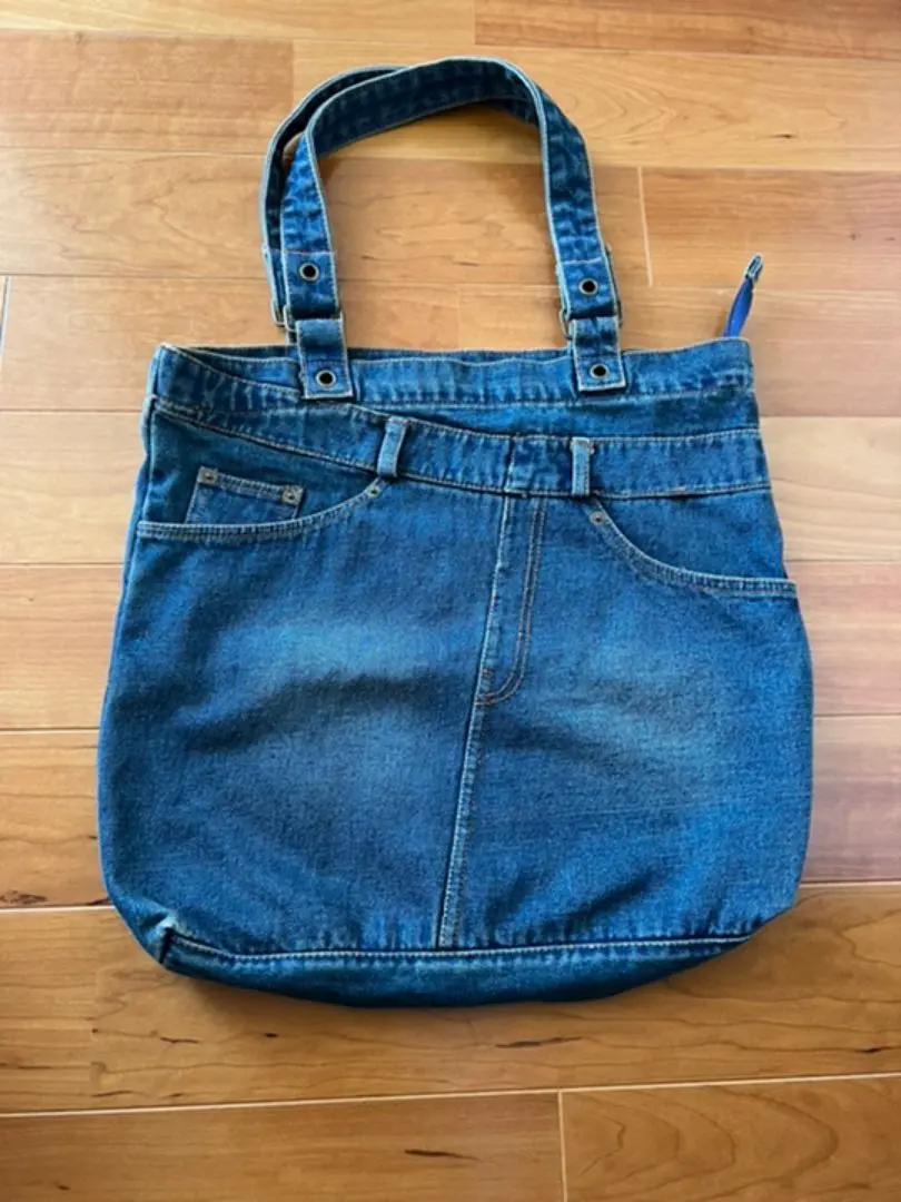 Thumbnail of ☆ Denim Tote Bag - Remake of Pants/Skirts