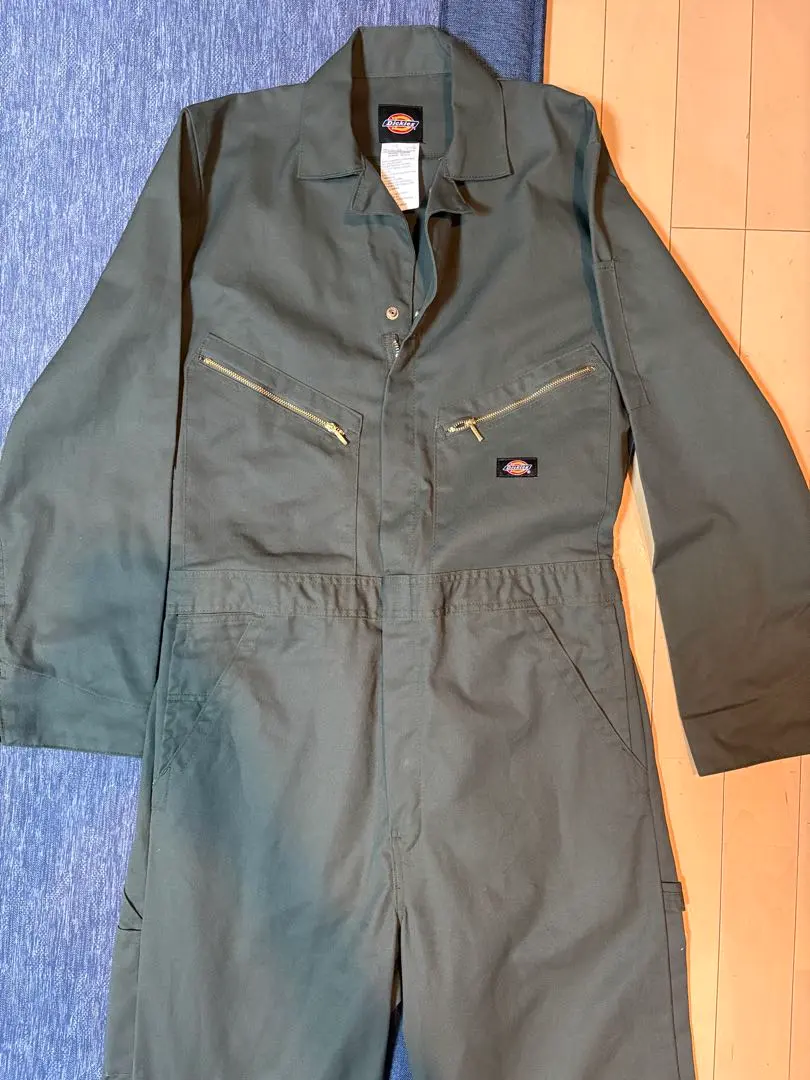Thumbnail of Dickies khaki coveralls overalls cotton blend
