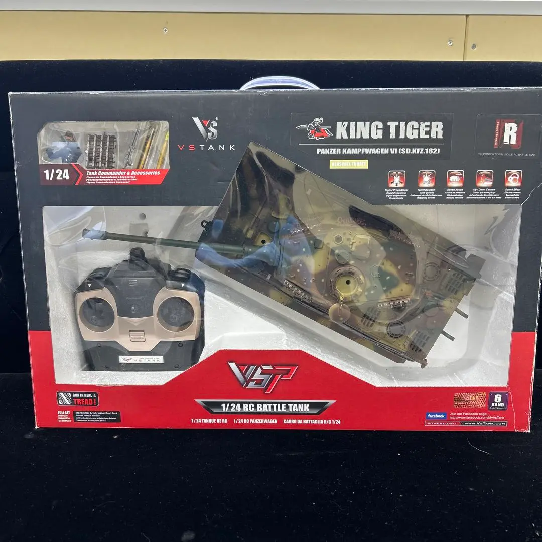 VSTANK 1/24 KING TIGER RCバトルタンク　未開封 2025年最新】vstankの人気アイテム - メルカリ