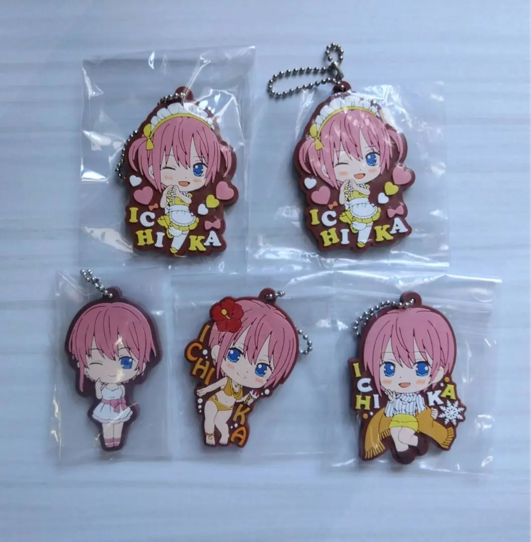 Thumbnail of The Quintessential Quintuplets Ichika Rubber Keyholder Gacha Gacha Set