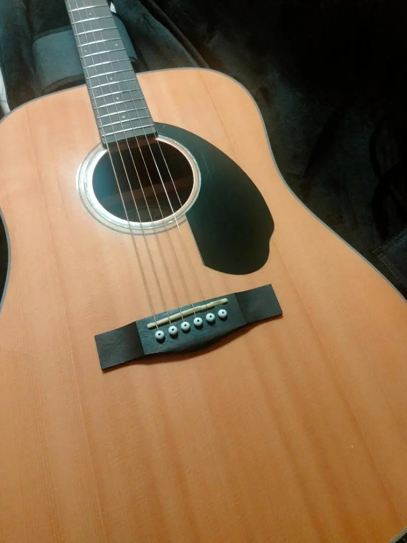 Thumbnail of Excellent condition Fender CD-60S solid top acoustic guitar with soft case. Plays well.