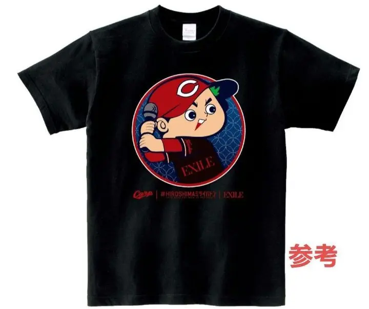 カープ　HIROSHIMA ミライバトン　EXILEコラボTシャツ　タオル Amazon.co.jp: HIROSHIMAミライバトン EXILE カープ コラボ
