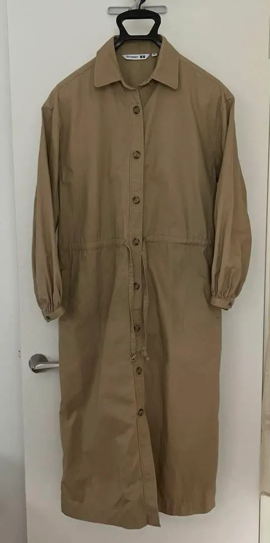 優衣庫×JW Anderson 長版襯衫洋裝 的縮圖